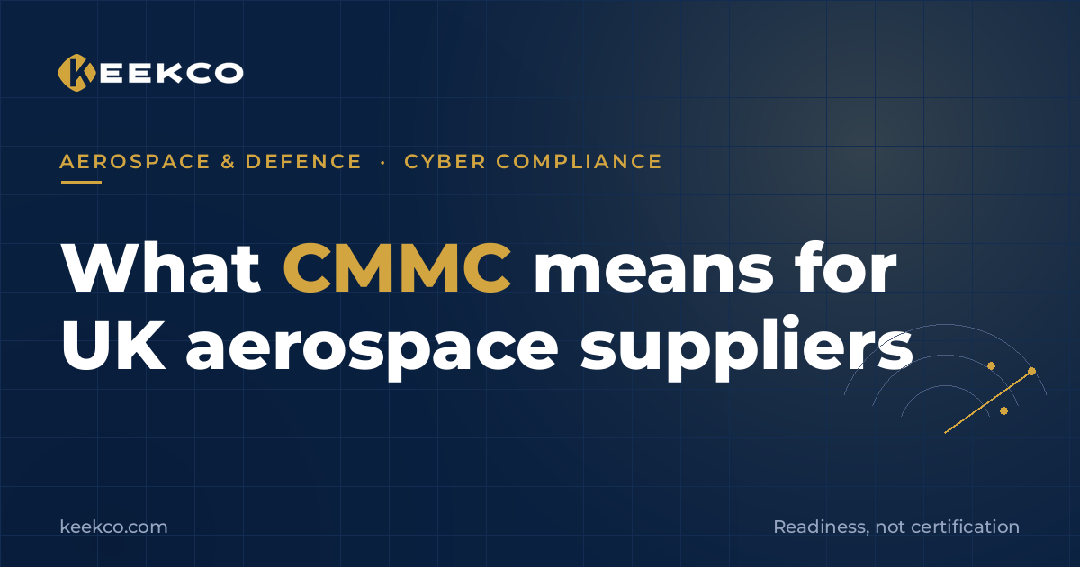 What CMMC means for UK aerospace suppliers